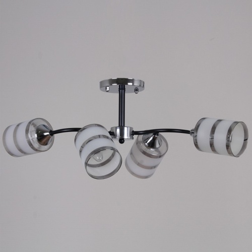 Люстра на штанге  45360-0.3-04 BK+CR в Нижнем Новгороде фото 3