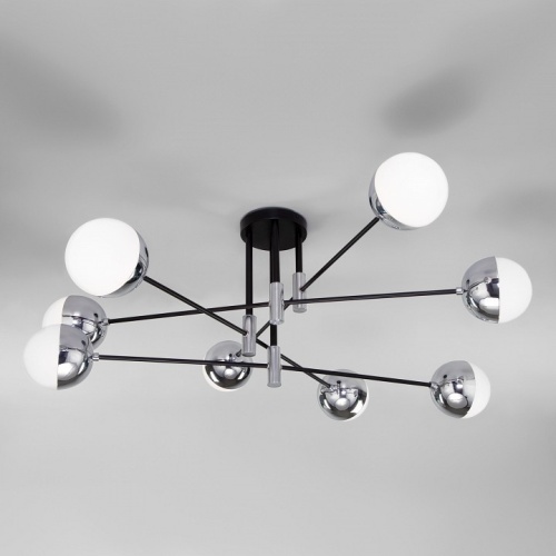 Потолочная люстра Eurosvet Nuvola 70129/8 хром в Нижнем Новгороде фото 4