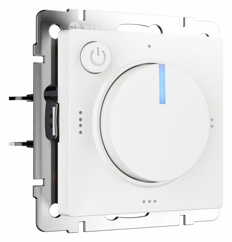 Терморегулятор электромеханический для теплого пола Werkel белый матовый W1151161 в Нижнем Новгороде