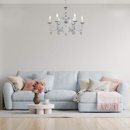 Подвесной светильник Escada Shine 678/6PL Chrome в Нижнем Новгороде фото 2