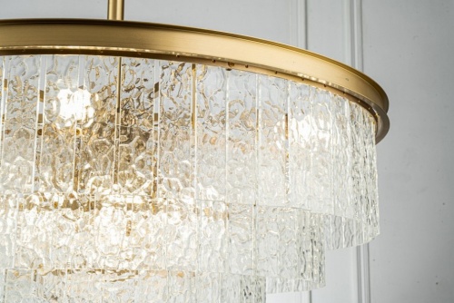 Подвесная люстра Belfast Harland 6308-8 BR CL в Нижнем Новгороде фото 4