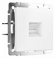 Розетка Ethernet RJ-45 и со шторками, без рамки Werkel белый матовый W5120001 в Нижнем Новгороде