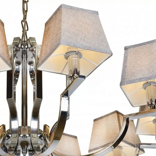 Подвесная люстра iLamp Hilton 6943-10 CR в Нижнем Новгороде фото 3