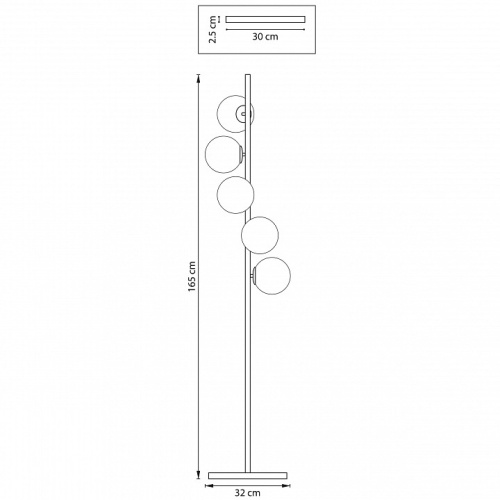 Торшер Lightstar Croco 815757 в Елабуге фото 3