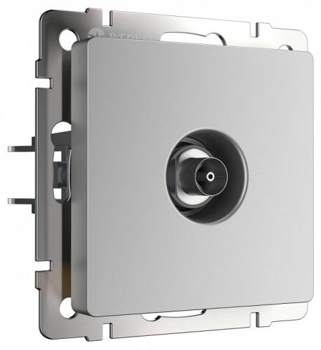 ТВ-розетка без рамки Werkel Серебряный W1184006 в Нижнем Новгороде