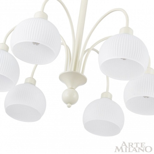 Люстра на штанге Arte Milano AM-Napoli 313066/D700/6 IV в Нижнем Новгороде фото 9