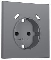 Накладка для розетки с заземлением и со шторками и 2хUSB type C Ambrella Volt SIGMA SP8705 в Нижнем Новгороде