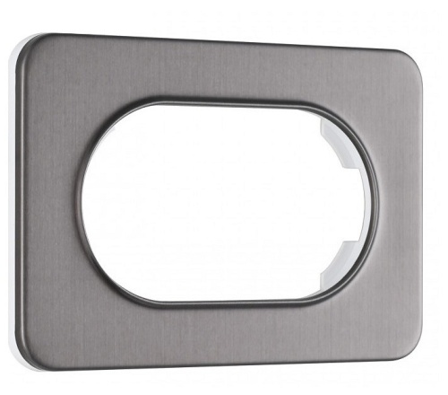 Рамка для двойной розетки Arte Milano am-502.07 502.07-double.grey в Нижнем Новгороде