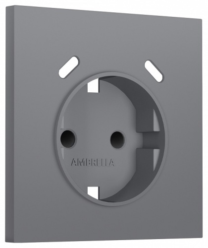 Накладка для розетки с заземлением и со шторками и 2хUSB type C Ambrella Volt SIGMA SP8705 в Нижнем Новгороде