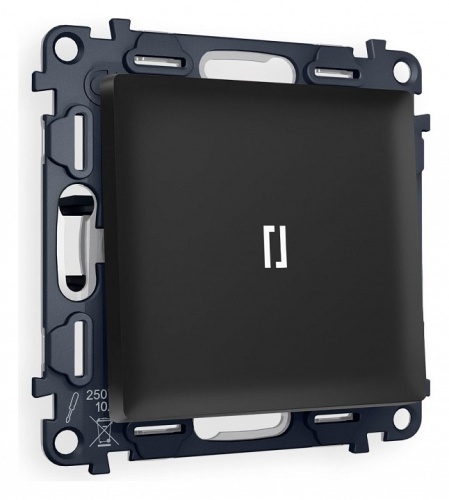 Выключатель проходной одноклавишный с подсветкой Ambrella Volt ALFA MA802035 в Нижнем Новгороде