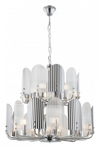 Подвесная люстра iLamp Dolce 15571-12 CR+MULT в Нижнем Новгороде фото 3