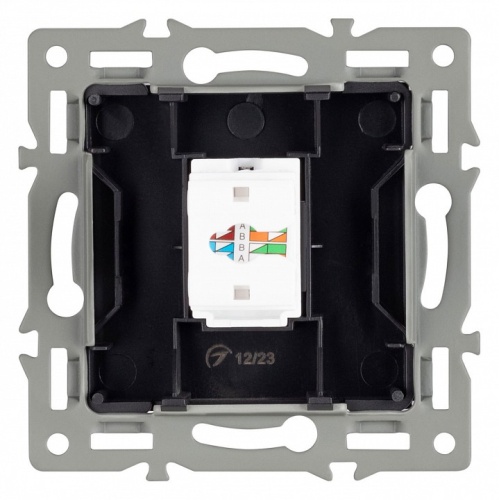 Розетка Ethernet RJ-45 и со шторками, без рамки Arlight SCT 045334 в Нижнем Новгороде фото 2