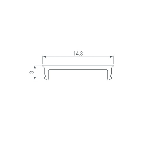 Рассеиватель Arlight SL-SLIM15 065381 в Нижнем Новгороде фото 2