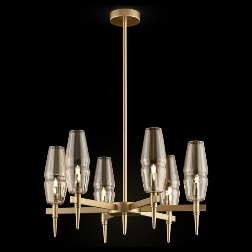 Люстра на штанге Maytoni Lita H002PL-06G в Нижнем Новгороде фото 3