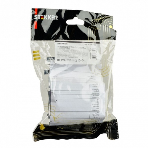 Переключатель перекрестный одноклавишный без рамки Stekker Катрин 49177 в Нижнем Новгороде фото 8