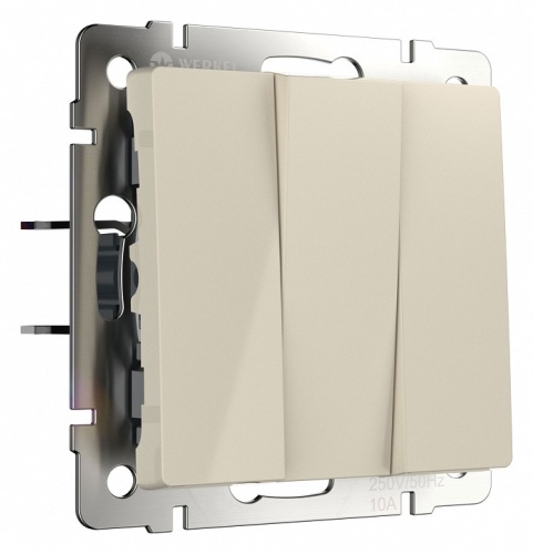 Клавиши для выключателя трехклавишного Werkel слоновая кость W1130003 в Нижнем Новгороде