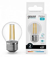 Лампа светодиодная Gauss Filament Elementary E27 12Вт 4100K 52222 в Нижнем Новгороде