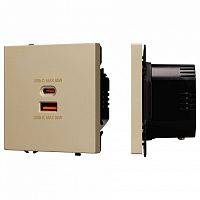 Розетка 2хUSB type A и C без рамки Arlight SCT 054318 в Нижнем Новгороде