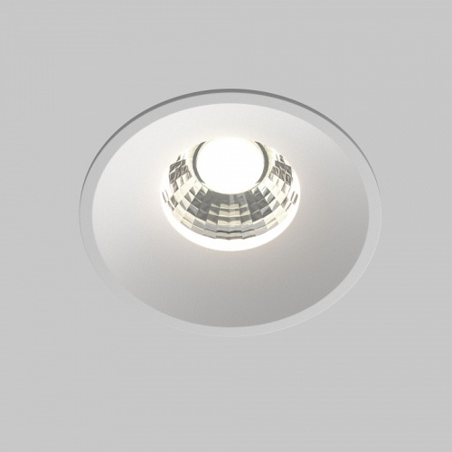Встраиваемый светильник Maytoni Round DL058-12W-DTW-W в Ермолино фото 6