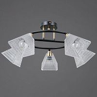 Люстра на штанге ILLUMICO IL0850 IL0850-5CSQ-25BKAB ELITE в Нижнем Новгороде