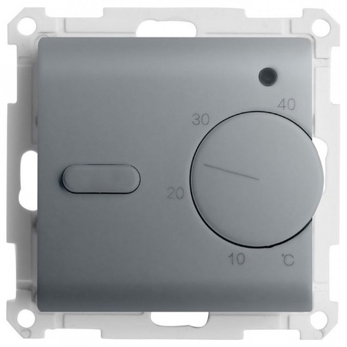 Терморегулятор электромеханический для теплого пола без рамки Stekker Катрин 49742 в Нижнем Новгороде