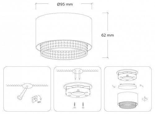Накладной светильник Ambrella Light TN TN71271 в Нижнем Новгороде фото 7