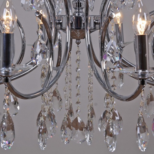 Подвесная люстра ILLUMICO  IL2326-10POR-39 CR в Нижнем Новгороде фото 3