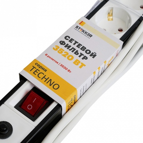 Сетевой фильтр Stekker Techno 50150 в Нижнем Новгороде фото 6