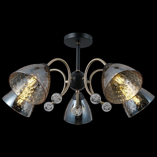 Люстра на штанге ILLUMICO  IL0230-5CSQ-29 BK AB в Нижнем Новгороде фото 3