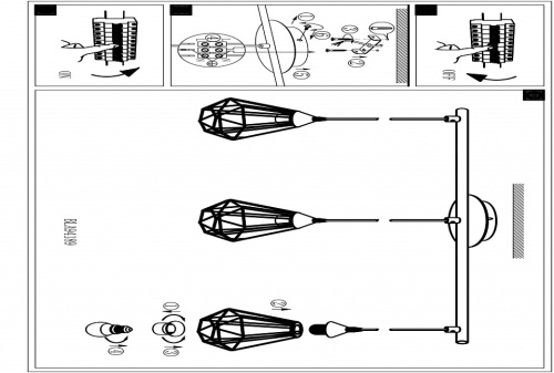 Подвесной светильник Eglo Tarbes 94189 в Нижнем Новгороде фото 2