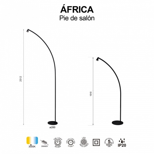 Торшер Mantra Africa 9416 в Нижнем Новгороде фото 3