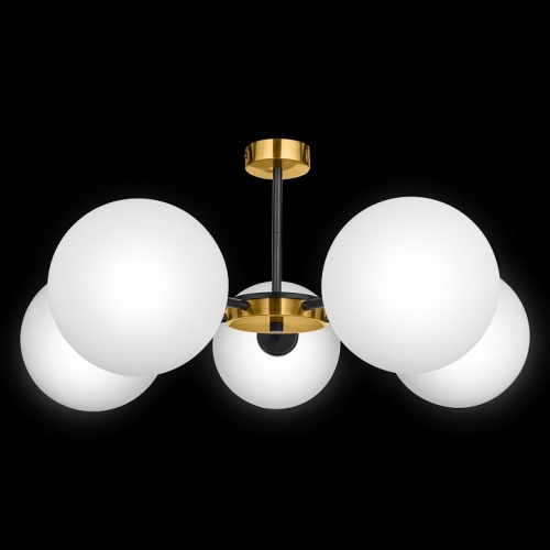 Люстра на штанге 33 идеи S32WH CHN800S.05.17BL.PA-S32WH в Нижнем Новгороде фото 8