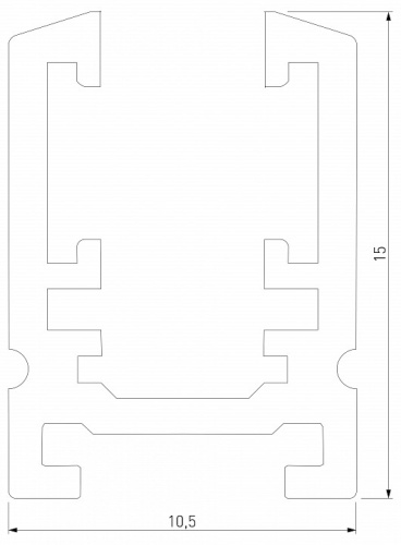 Трек накладной Elektrostandard Mini Magnetic a065631 в Нижнем Новгороде фото 2