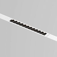 DK8001-WB Линейный светильник SMART LENS 9W DIM 3000K-6000K белый с черным в Чебоксарах