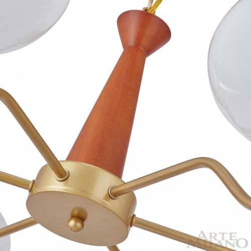 Подвесная люстра Arte Milano AM-Napoli 310166/D780/6 BS/WD в Нижнем Новгороде фото 7