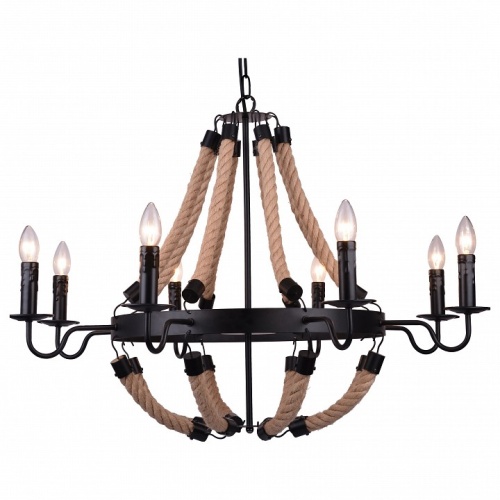 Подвесная люстра Arte Lamp Marsiglia A8956LM-8BK в Нижнем Новгороде