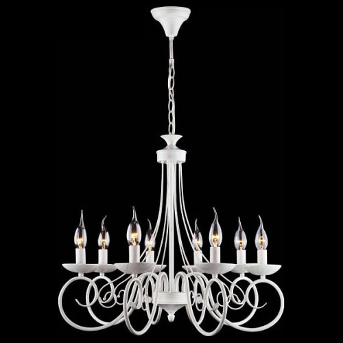 Подвесная люстра Eurosvet Provence 22404/8 белый с золотом в Нижнем Новгороде фото 2