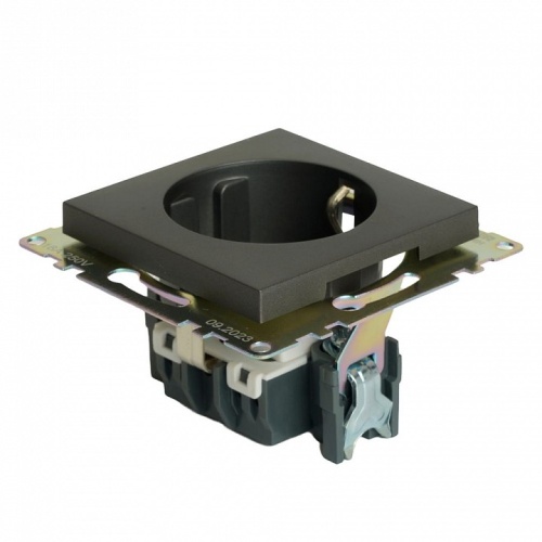 Розетка с заземлением и со шторкой, без рамки Stekker Катрин 49423 в Нижнем Новгороде фото 5