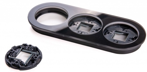 Рамка на 3 поста Werkel черный W0035108 в Нижнем Новгороде фото 2