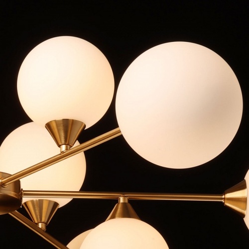 Люстра на штанге DeMarkt Оливия 18 306015612 в Нижнем Новгороде фото 4