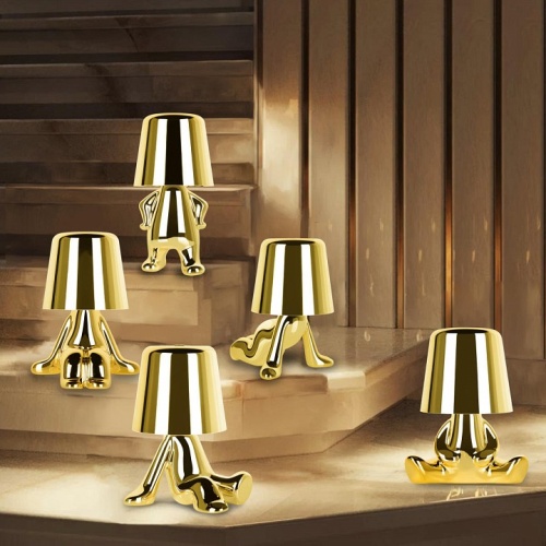 Настольная лампа декоративная Loft it Brothers 10233/A Gold в Старом Осколе фото 8