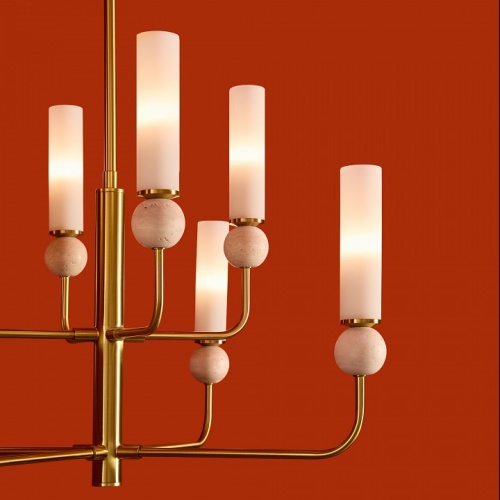 Люстра на штанге Freya Sunspot FR5482CL-08BS в Нижнем Новгороде фото 8