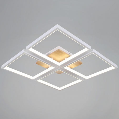 Потолочная люстра 78560-0.3-04 WH+WOOD в Нижнем Новгороде