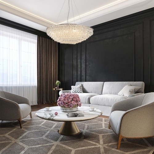 Подвесная люстра Indigo Intrigo 12028/12P Chrome в Нижнем Новгороде фото 3