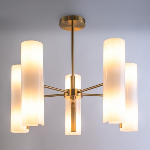 Люстра на штанге Freya Fiore FR5368CL-10BS в Нижнем Новгороде фото 4