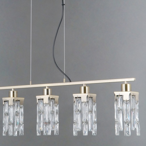 Подвесная люстра ILLUMICO  IL3601-5PSQ-26 AB DS в Нижнем Новгороде фото 2