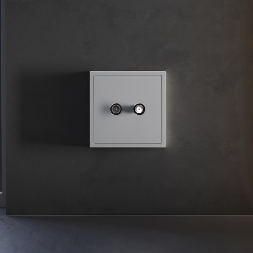 Накладка для ТВ-розетки и SAT-розетки Voltum S70 VLS001616 в Нижнем Новгороде фото 2