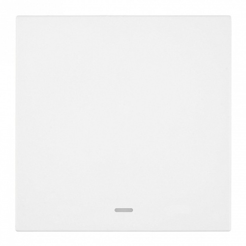 Выключатель одноклавишный с подсветкой без рамки Stekker Мия 50431 в Нижнем Новгороде