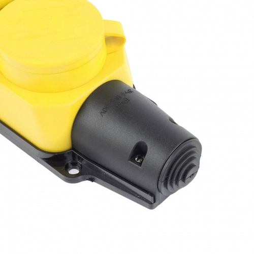 Розетка переносная разборная с заземлением и крышкой Stekker Одри 49407 в Нижнем Новгороде фото 2