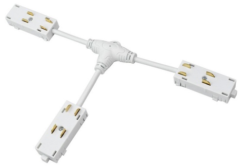 Токопровод T-образный центральный Denkirs SMART UNI TR2115-WH в Нижнем Новгороде